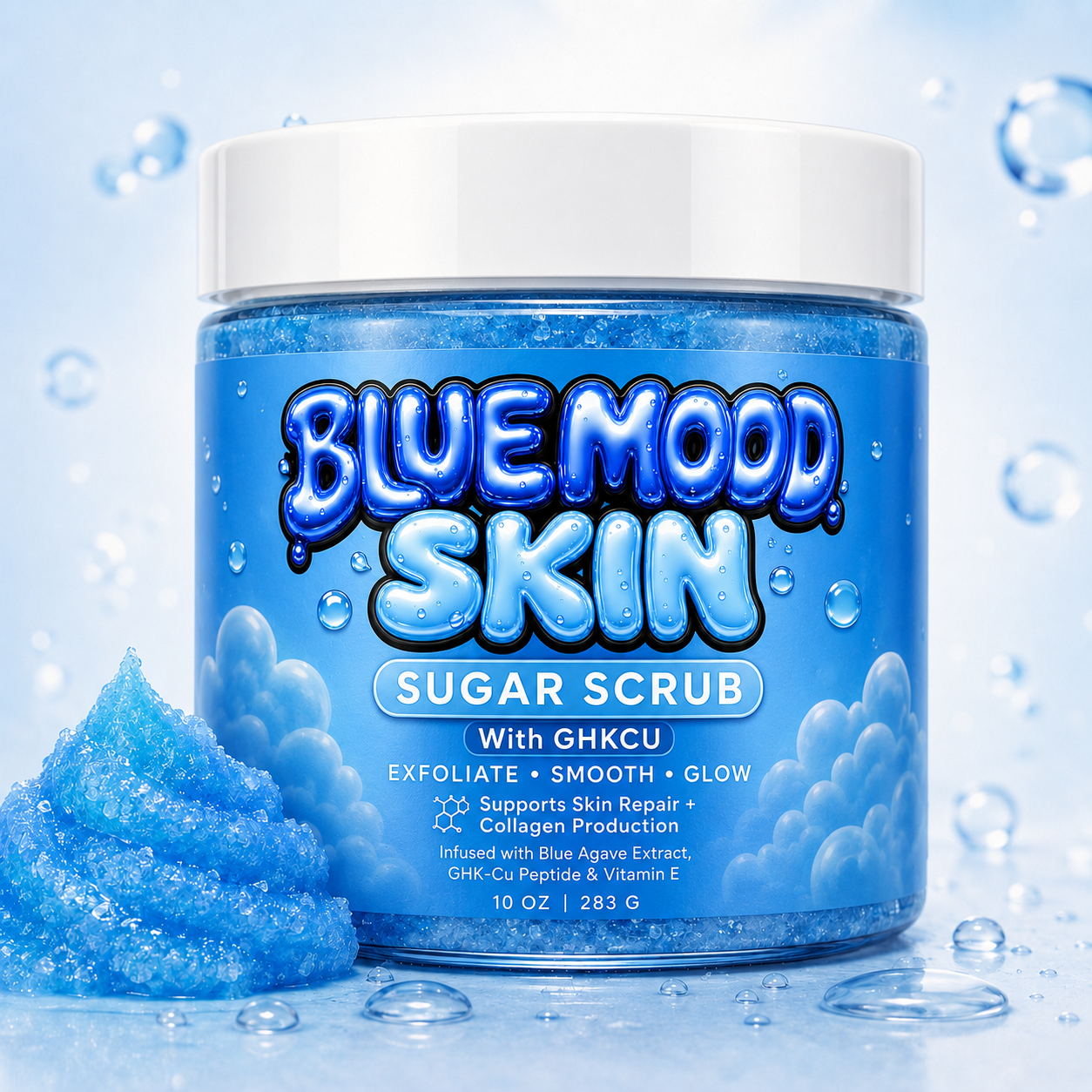 Blue Sugar Body Scrub